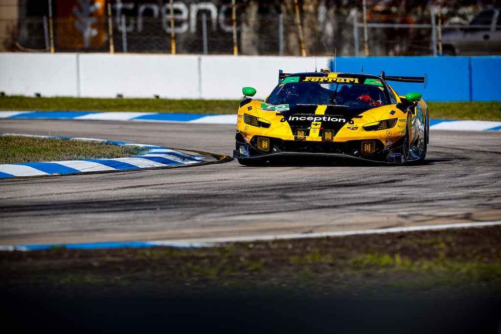 Klar til kamp: Frederik Schandorff vil på podiet i Sebring.
(Foto: Inception Racing)